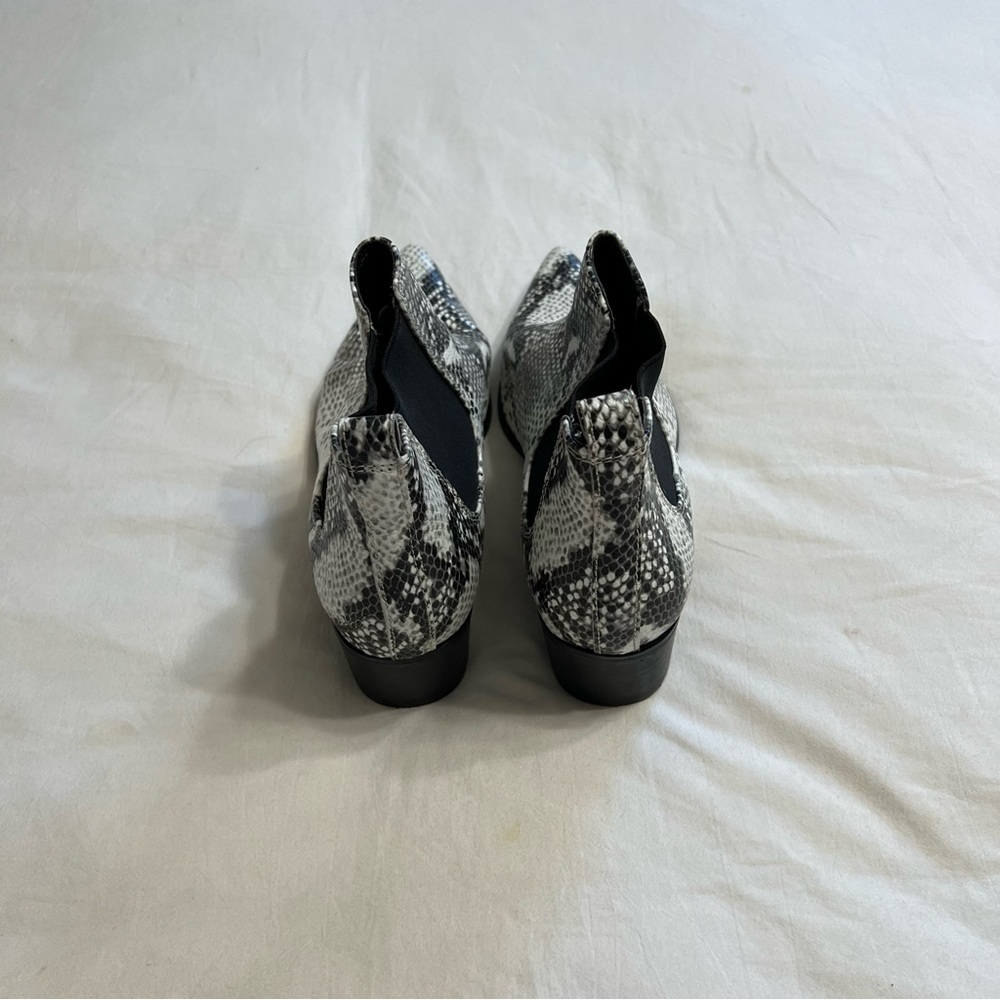 Snakeskin Booties - image 3